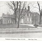 PA Valley Forge George Washingtons Headquarters Vintage J U Francis Postcard PA Valley Forge George Washingtons Headquarters Vintage J U Francis Postcard