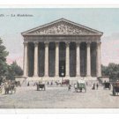 La Madeleine France Paris Vtg Postcard