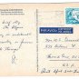 Liechtenstein Schloss Castle Vaduz View Villa Askania Nova 1967 Postcard 4X6