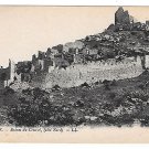 France Drome Valence Ruins Chateau Crussol Castle Vintage Lucien Levy Postcard