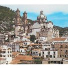 Mexico Santa. Prisca Parish Taxco Birds Eye View Vtg Postcard Fematt Photo