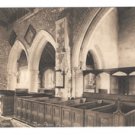 UK Stoke Poges Church Bucks The Thomas Penn Pew Vintage Postcard