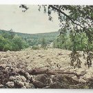 Berks County PA Blue Rocks River of Glacial Rocks Vintage Postcard