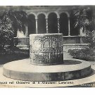 Italy Rome S Giovanni Laterano Cloister Well Ernesto Richter Vintage RPPC Postcard