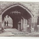 UK England Tower of London Gateway of Bloody Tower Gale & Polden Vintage Postcard UK England Tower of London Gateway of Bloody Tower Gale & Polden Vintage Postcard