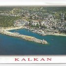 Kalkan Turkey Aerial View Mediterranean Sea Coast 1998 4x6 Postcard
