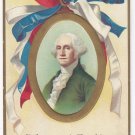 George Washington Birthday Unsigned Clapsaddle Patriotic IAP 1910 Embossed Postcard