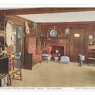 Lexington MA Hancock Clarke House Interior The Kitchen Vintage Phostint Postcard
