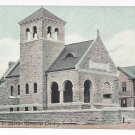 Rutland VT Baxter Memorial Library Leighton ca 1910 Vintage Vermont Postcard