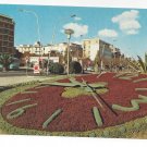 Italy Pescara Flower Clock Abruzzo P Marzari Vintage 4X6 Postcard