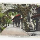 Riverside CA Glenwood Mission Inn Arch HH Tammen Vintage Tinted Postcard