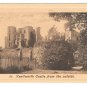 UK Kenilworth Castle From Outside The Fine Art Series Vintage Postcard Lithoraph