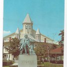 NJ Ocean Grove New Jersey Auditorium and Stokes Monument Vintage Postcard