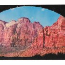 Utah Zion National Park Gallery in Tunnel Vintage Mike Roberts Scenic View Postcard