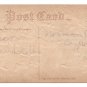 Thanksgiving Children Pilgrims Indians Dancing Pumpkin Silver Background Embossed Postcard