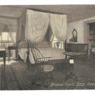 VA Mount Vernon Martha Washingtons Bedroom Vintage Almours Securities Postcard