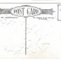 Just a Line in Greeting Bee Lily of Valley Flying Insect Vintage Embossed Postcard
