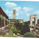 Ontario Canada Rainbow Bridge Formal Garden Carilon Niagara Falls Vintage Postcard