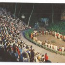 Stand Rock Opening Prayer Indian Ceremony Wisconsin Dell Vintage Postcard
