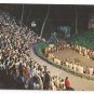 Stand Rock Opening Prayer Indian Ceremony Wisconsin Dell Vintage Postcard