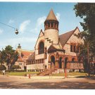 Hoyt Public Library MI Saginaw Early Michigan Architecture Vintage Postcard
