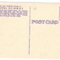 MI Michigan Hotel Ojibway Cocktail Lounge Soo Locks Sault Ste. Marie Linen Postcard