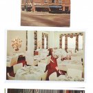 Corning NY 3 Postcards Baron Steuben Hotel Treadway Inn Vintners Restaurant Glassblower