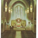 Fond du Lac WI Interior Immanuel Trinity Lutheran Church Vintage Postcard