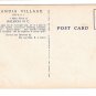 Scandia Village in the Pines US Route 1 Motel Raleigh NC Vintage AAA Postcard