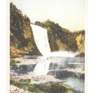 Canada Quebec Chutes Montmorency Falls Vintage Waterfall Postcard Canada Quebec Chutes Montmorency Falls Vintage Waterfall Postcard