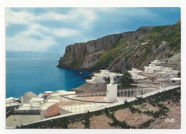 Morocco Maroc Al Hoceima les Bungalows Vintage FISA 4X6 Postcard