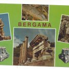 Bergama Turkey Multiview Antiquities Ruins Vintage Continental 4X6 Postcard Bergama Turkey Multiview Antiquities Ruins Vintage Continental 4X6 Postcard