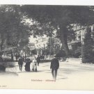 Switzerland Interlaken Hoheweg Street Scene Vtg c 1905 UDB Postcard Photoglob
