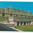 Mexico Uxmal Yucatan Nunnery Portico Temple of Venus Vtg Postcard 4X6