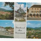 Austria Styria Bruck an Der Mur Steiermark Vintage Multiview 4X6 Postcard