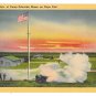 Camp Edwards Cape Cod MA Military Base 3 Vintage Postcards Evening Salute Inspection Bayonet Drill