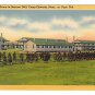 Camp Edwards Cape Cod MA Military Base 3 Vintage Postcards Evening Salute Inspection Bayonet Drill
