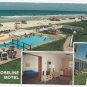 Shoreline Motel Daytona Beach FL Multiview Swimming Pool Beach Vintage Postcard 4X6