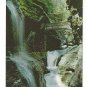 Rainbow Falls Watkins Glen NY Waterfalls Vintage Arthur H Richards Postcard