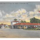 US Naval Air Station Main Gate Cars Military Jacksonville FL Vintage Linen Postcard US Naval Air Station Main Gate Cars Military Jacksonville FL Vintage Linen Postcard