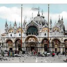 Italy Venice Basilica S Marco Church St Mark Vintage 4X6 Glossy Cesare Capello Postcard