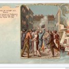 Patriotic Postcard Colonial Heroes #6 Burning the Stamp Act Lange Schwalbach Litho PMC Patriotic Postcard Colonial Heroes #6 Burning the Stamp Act Lange Schwalbach Litho PMC