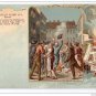 Patriotic Postcard Colonial Heroes #6 Burning the Stamp Act Lange Schwalbach Litho PMC