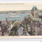 Quebec Canada Vue du Port from the Price Building Vintage Libraire Garneau Postcard Quebec Canada Vue du Port from the Price Building Vintage Libraire Garneau Postcard