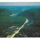 PA Aerial View Delaware Water Gap Toll Bridge George Scheller Postcard