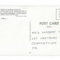 PA Aerial View Delaware Water Gap Toll Bridge George Scheller Postcard