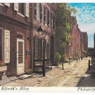 PA Philadelphia Historic Elfreth's Alley Early American Street Vintage WYCO Postcard