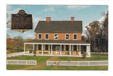 Rock Ford Lancaster PA Home Revolutionary War General Hand Vintage Jim Hess Postcard