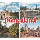 Disneyland CA 4 Views Multiview Postcard Magic Kingdom Posted 1970 Disneyland CA 4 Views Multiview Postcard Magic Kingdom Posted 1970