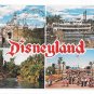 Disneyland CA 4 Views Multiview Postcard Magic Kingdom Posted 1970